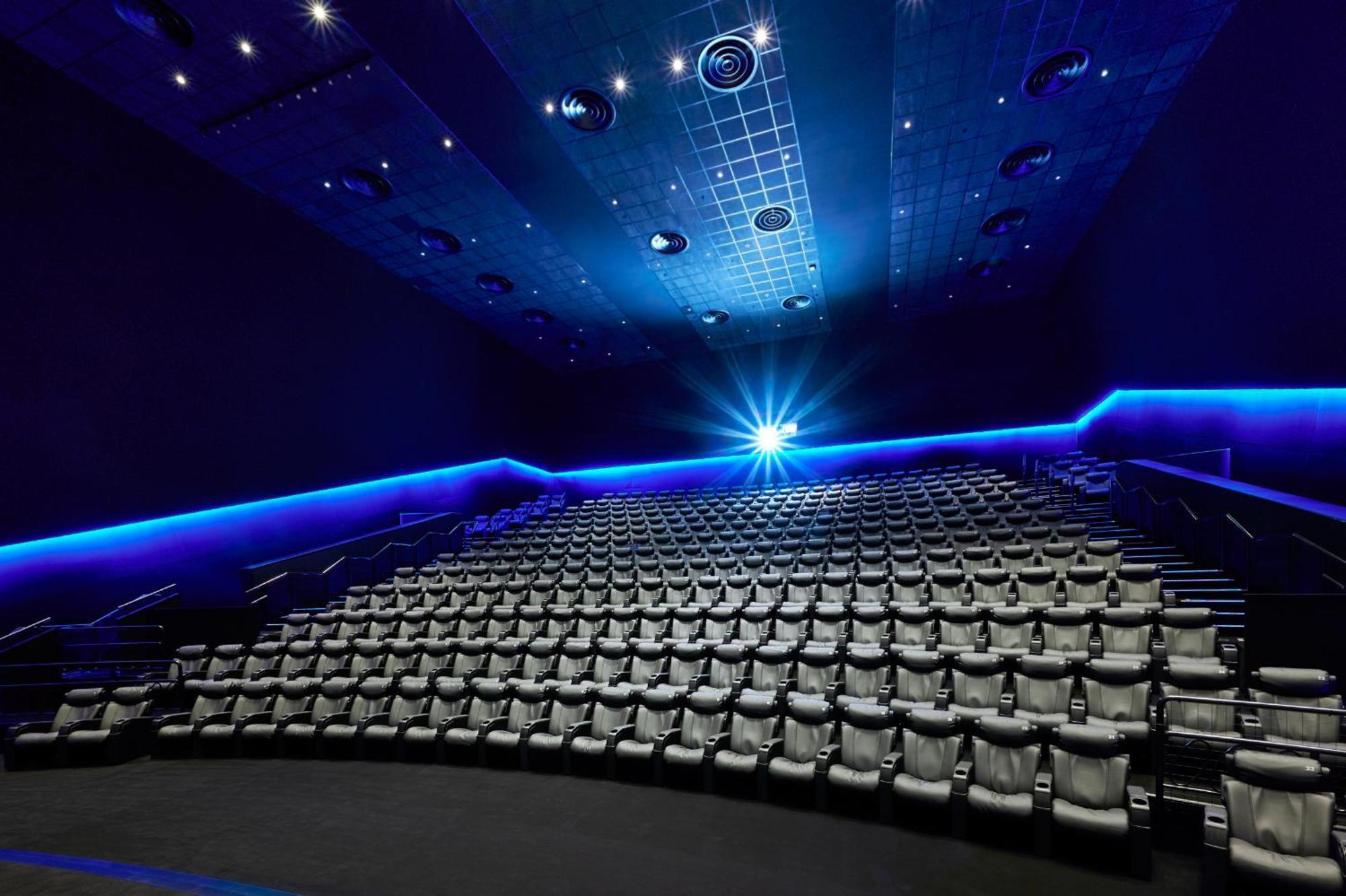 Studio City Hotel Macao Eksteriør bilde The interior of a typical IMAX theatre